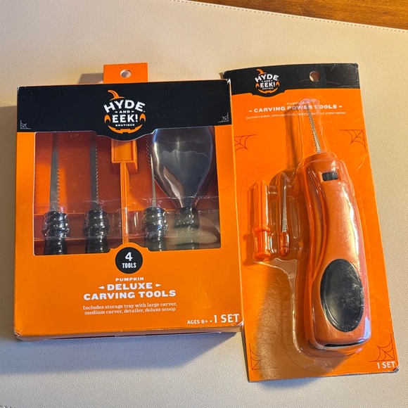 Hyde & EEK! Other - NEW Hyde & Eek! Pumpkin Carving Tool Set/carving power tool